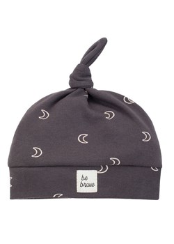 Czapka niemowlęca grafitowa pinokio Dreamer ze sklepu lenaodniemowlakadoszkolniaka.pl w kategorii Odzież dla niemowląt - zdjęcie 187446754