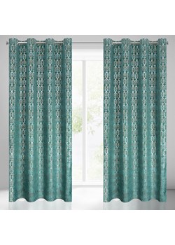 ZASŁONA GOTOWA LAURA 140 X 250 CM TURKUSOWY ze sklepu lenaodniemowlakadoszkolniaka.pl w kategorii Zasłony - zdjęcie 187446834