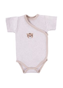 Body z krótkim rękawem rozpinane niemowlęce dla chłopca Eevi Baby love ze sklepu lenaodniemowlakadoszkolniaka.pl w kategorii Body niemowlęce - zdjęcie 187447563