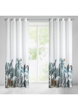 ZASŁONA GOTOWA LOTTIE 140X250 CM BIAŁY ze sklepu lenaodniemowlakadoszkolniaka.pl w kategorii Zasłony - zdjęcie 187447641