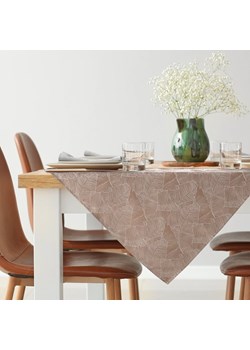 OBRUS ISLA 85 X 85 CM CIEMNOBEŻOWY ze sklepu lenaodniemowlakadoszkolniaka.pl w kategorii Obrusy i bieżniki - zdjęcie 187448424