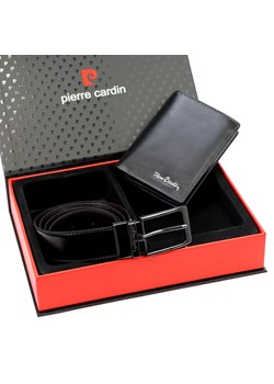 Zestaw na prezent dla mężczyzny portfel i pasek męski skórzany Pierre Cardin ze sklepu lenaodniemowlakadoszkolniaka.pl w kategorii Paski męskie - zdjęcie 187448511