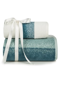 KOMPLET RĘCZNIKÓW 2 37 X 25 X 10 CM NIEBIESKI ze sklepu lenaodniemowlakadoszkolniaka.pl w kategorii Ręczniki - zdjęcie 187449101
