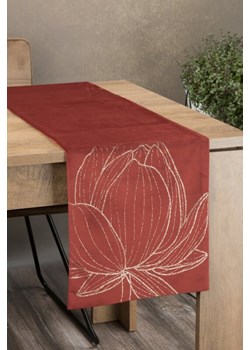 OBRUS BLINK 12 35 X 140 CM CEGLASTY ze sklepu lenaodniemowlakadoszkolniaka.pl w kategorii Obrusy i bieżniki - zdjęcie 187449241