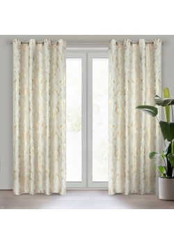 ZASŁONA GOTOWA MELODY 140 X 250 CM KREMOWY ze sklepu lenaodniemowlakadoszkolniaka.pl w kategorii Zasłony - zdjęcie 187449253