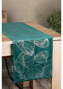 OBRUS BLINK 16 35 X 220 CM CIEMNOTURKUSOWY ze sklepu lenaodniemowlakadoszkolniaka.pl w kategorii Obrusy i bieżniki - zdjęcie 187449610