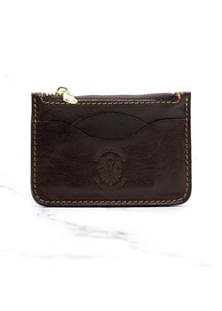 Zapinane Skórzane etui damskie na karty Florence ze sklepu lenaodniemowlakadoszkolniaka.pl w kategorii Etui - zdjęcie 187449840