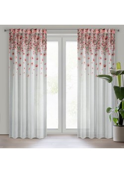 ZASŁONA GOTOWA OLIWIA NA TAŚMIE 140 X 270 CM BIAŁY ze sklepu lenaodniemowlakadoszkolniaka.pl w kategorii Zasłony - zdjęcie 187450134