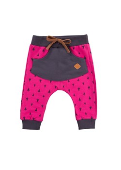 SPODNIE TRIP DRES DZ RÓŻ DRUK Ewa Klucze ze sklepu lenaodniemowlakadoszkolniaka.pl w kategorii Odzież dla niemowląt - zdjęcie 187450591