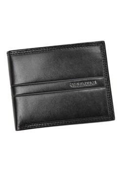 Skórzany męski portfel Valentini 987992 czarny ze sklepu lenaodniemowlakadoszkolniaka.pl w kategorii Portfele męskie - zdjęcie 187450860