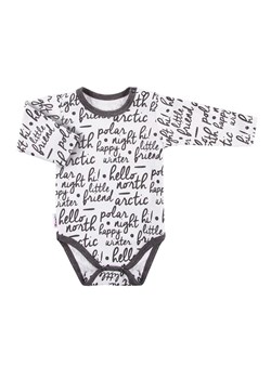 BODY niemowlęce wyprawka SNOW DŁ DRUK GRAFIT Ewa Klucze ze sklepu lenaodniemowlakadoszkolniaka.pl w kategorii Odzież dla niemowląt - zdjęcie 187451000