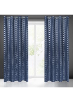 ZASŁONA GOTOWA CUBE 140 X 250 CM GRANATOWY ze sklepu lenaodniemowlakadoszkolniaka.pl w kategorii Zasłony - zdjęcie 187451581