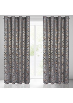 ZASŁONA GOTOWA ARETA 140 X 250 CM STALOWY ze sklepu lenaodniemowlakadoszkolniaka.pl w kategorii Zasłony - zdjęcie 187451892