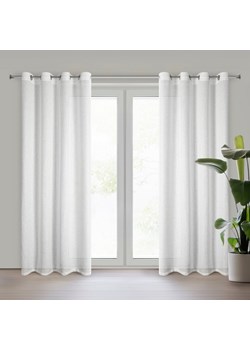 ZASŁONA GOTOWA ESSI 140 X 250 CM BIAŁY ze sklepu lenaodniemowlakadoszkolniaka.pl w kategorii Zasłony - zdjęcie 187451894