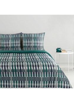 KOMPLET POŚCIELI SATYNOWEJ NIKA 47 220 X 200 CM CIEMNOTURKUSOWY ze sklepu lenaodniemowlakadoszkolniaka.pl w kategorii Pościele - zdjęcie 187451981