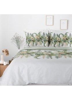 KOMPLET POŚCIELI SATYNOWEJ SPRING 30 220 X 200 CM BIAŁY ze sklepu lenaodniemowlakadoszkolniaka.pl w kategorii Pościele - zdjęcie 187452190