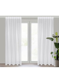 FIRANA GOTOWA TONIA NA TAŚMIE 140 X 300 CM BIAŁY ze sklepu lenaodniemowlakadoszkolniaka.pl w kategorii Firany - zdjęcie 187452804