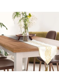 OBRUS MAJORKA 30 X 180 CM BIAŁY ze sklepu lenaodniemowlakadoszkolniaka.pl w kategorii Obrusy i bieżniki - zdjęcie 187454151