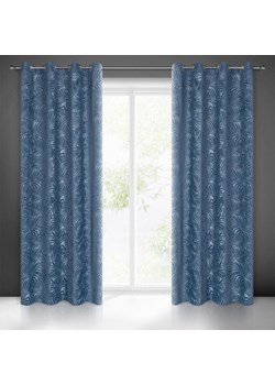 ZASŁONA GOTOWA LIVIA 140 X 250 CM CIEMNONIEBIESKI ze sklepu lenaodniemowlakadoszkolniaka.pl w kategorii Zasłony - zdjęcie 187454282