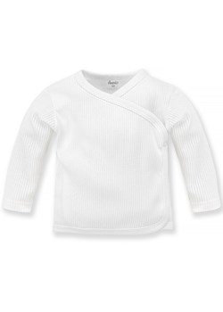 Kaftanik niemowlęcy rozpinany biały Lovely Day Pinokio ze sklepu lenaodniemowlakadoszkolniaka.pl w kategorii Kaftaniki i bluzki - zdjęcie 187454482