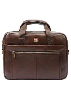 Teczka torba męska skórzana skóra naturalna Nordee ze sklepu lenaodniemowlakadoszkolniaka.pl w kategorii Aktówki - zdjęcie 187454782