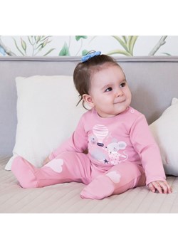 Body z długim rękawem niemowlęce róż Mellow Ewa Klucze ze sklepu lenaodniemowlakadoszkolniaka.pl w kategorii Body niemowlęce - zdjęcie 187454874