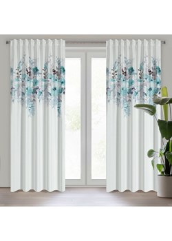 ZASŁONA GOTOWA SENDI NA TAŚMIE 140 X 270 CM BIAŁY ze sklepu lenaodniemowlakadoszkolniaka.pl w kategorii Zasłony - zdjęcie 187455090