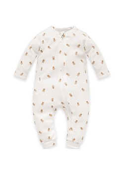 Pajac niemowlęcy na suwak bez stópek ecru wyprawka Pinokio Lovely Day ze sklepu lenaodniemowlakadoszkolniaka.pl w kategorii Pajacyki - zdjęcie 187455343