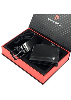 Zestaw na prezent dla mężczyzny portfel i pasek męski skórzany Pierre Cardin ze sklepu lenaodniemowlakadoszkolniaka.pl w kategorii Paski męskie - zdjęcie 187455963