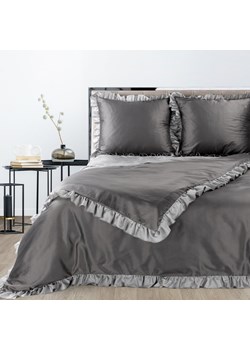 KOMPLET POŚCIELI ELIZA 160 X 200 CM STALOWY ze sklepu lenaodniemowlakadoszkolniaka.pl w kategorii Pościele - zdjęcie 187456230