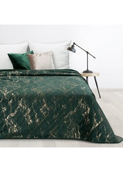 NARZUTA D91 LUIZ 6 220 X 240 CM CIEMNOZIELONY ze sklepu lenaodniemowlakadoszkolniaka.pl w kategorii Narzuty i kapy - zdjęcie 187456573