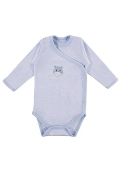 Body z długim rękawem rozpinane niemowlęce dla chłopca Eevi Baby love ze sklepu lenaodniemowlakadoszkolniaka.pl w kategorii Body niemowlęce - zdjęcie 187457751