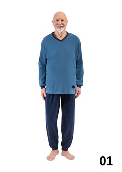 Martel piżama męska Bogdan 409 01 długi rękaw rozmiar XL ze sklepu lenaodniemowlakadoszkolniaka.pl w kategorii Piżamy męskie - zdjęcie 187458511