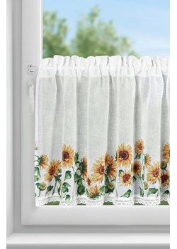 FIRANA GOTOWA HELIA NA TAŚMIE 150 X 60 CM BIAŁY ze sklepu lenaodniemowlakadoszkolniaka.pl w kategorii Firany - zdjęcie 187459502