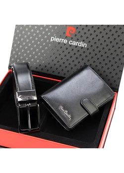 Zestaw na prezent dla mężczyzny portfel i pasek męski skórzany Pierre Cardin ze sklepu lenaodniemowlakadoszkolniaka.pl w kategorii Paski męskie - zdjęcie 187459600