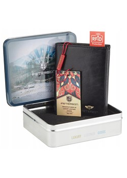 Portfel męski skórzany skóra naturalna Peterson ze sklepu lenaodniemowlakadoszkolniaka.pl w kategorii Portfele męskie - zdjęcie 187459701