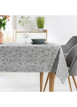 OBRUS SIMONA 140 X 180 CM SREBRNY ze sklepu lenaodniemowlakadoszkolniaka.pl w kategorii Obrusy i bieżniki - zdjęcie 187459773