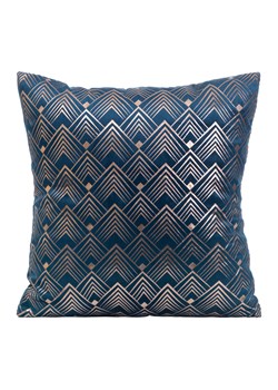 POSZEWKA ELEN 40 X 40 CM GRANATOWY ze sklepu lenaodniemowlakadoszkolniaka.pl w kategorii Poszewki na poduszki - zdjęcie 187460632