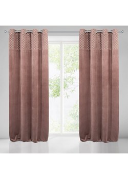 ZASŁONA GOTOWA KARINA 2 140 X 250 CM RÓŻOWY ze sklepu lenaodniemowlakadoszkolniaka.pl w kategorii Zasłony - zdjęcie 187460654