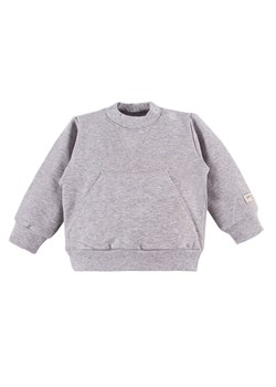 BLUZA SIMPLY COMFY KANGUREK SZARY EWA KLUCZE ze sklepu lenaodniemowlakadoszkolniaka.pl w kategorii Odzież dla niemowląt - zdjęcie 187460731