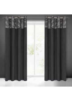 ZASŁONA GOTOWA ARIANA 140 X 250 CM CZARNY ze sklepu lenaodniemowlakadoszkolniaka.pl w kategorii Zasłony - zdjęcie 187460860