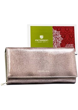 Portfel damski skórzany skóra naturalna Peterson ze sklepu lenaodniemowlakadoszkolniaka.pl w kategorii Portfele damskie - zdjęcie 187461332