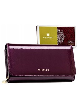 Portfel damski skórzany skóra naturalna Peterson ze sklepu lenaodniemowlakadoszkolniaka.pl w kategorii Portfele damskie - zdjęcie 187461450