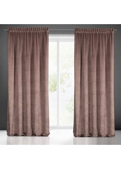 ZASŁONA GOTOWA AIR NA TAŚMIE 140 X 270 CM PUDROWY RÓŻ ze sklepu lenaodniemowlakadoszkolniaka.pl w kategorii Zasłony - zdjęcie 187461594