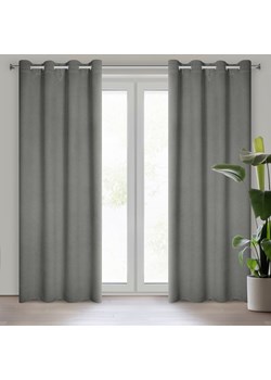 ZASŁONA GOTOWA CARLO 135 X 250 CM POPIELATY ze sklepu lenaodniemowlakadoszkolniaka.pl w kategorii Zasłony - zdjęcie 187462984