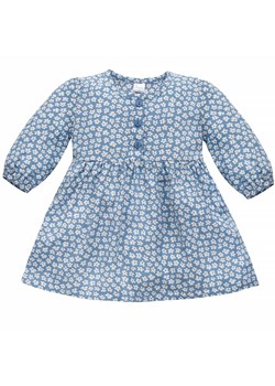 Sukienka z długim rękawem dla dziewczynki niebieska Pinokio Lilian ze sklepu lenaodniemowlakadoszkolniaka.pl w kategorii Sukienki niemowlęce - zdjęcie 187463610