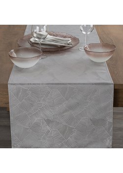 OBRUS ISLA 40 X 140 CM SREBRNY ze sklepu lenaodniemowlakadoszkolniaka.pl w kategorii Obrusy i bieżniki - zdjęcie 187464543