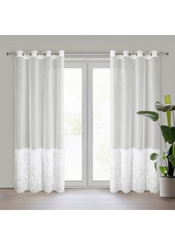 FIRANA GOTOWA MARGARET6 140 X 250 CM KREMOWY ze sklepu lenaodniemowlakadoszkolniaka.pl w kategorii Firany - zdjęcie 187464954