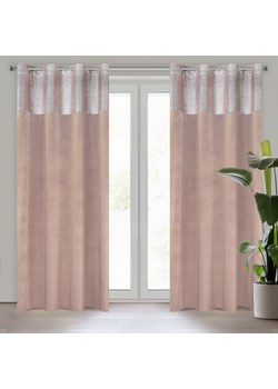 ZASŁONA GOTOWA PERI 140 X 250 CM PUDROWY RÓŻ ze sklepu lenaodniemowlakadoszkolniaka.pl w kategorii Zasłony - zdjęcie 187466080
