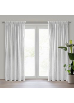 FIRANA GOTOWA ROXI NA TAŚMIE 140 X 270 CM BIAŁY ze sklepu lenaodniemowlakadoszkolniaka.pl w kategorii Firany - zdjęcie 187466514